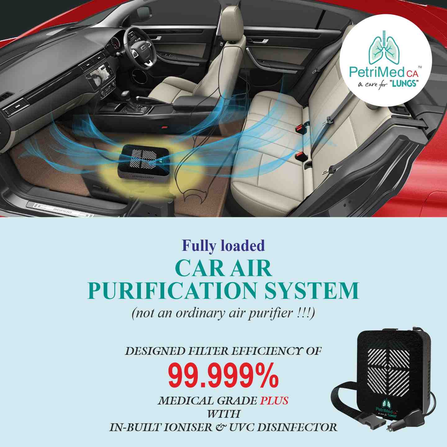 APS-20 Automobile Air Purification System for Car