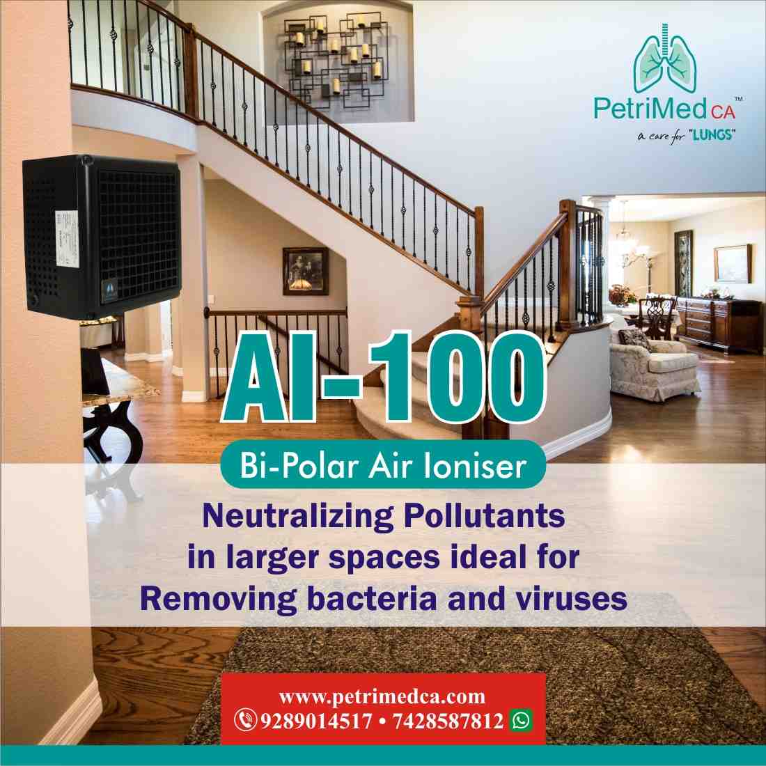 PetrimedCA Air Ioniser